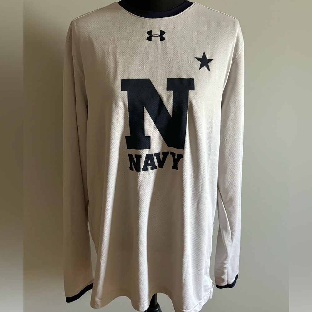 Under Armour Navy Long Sleeve Shirt